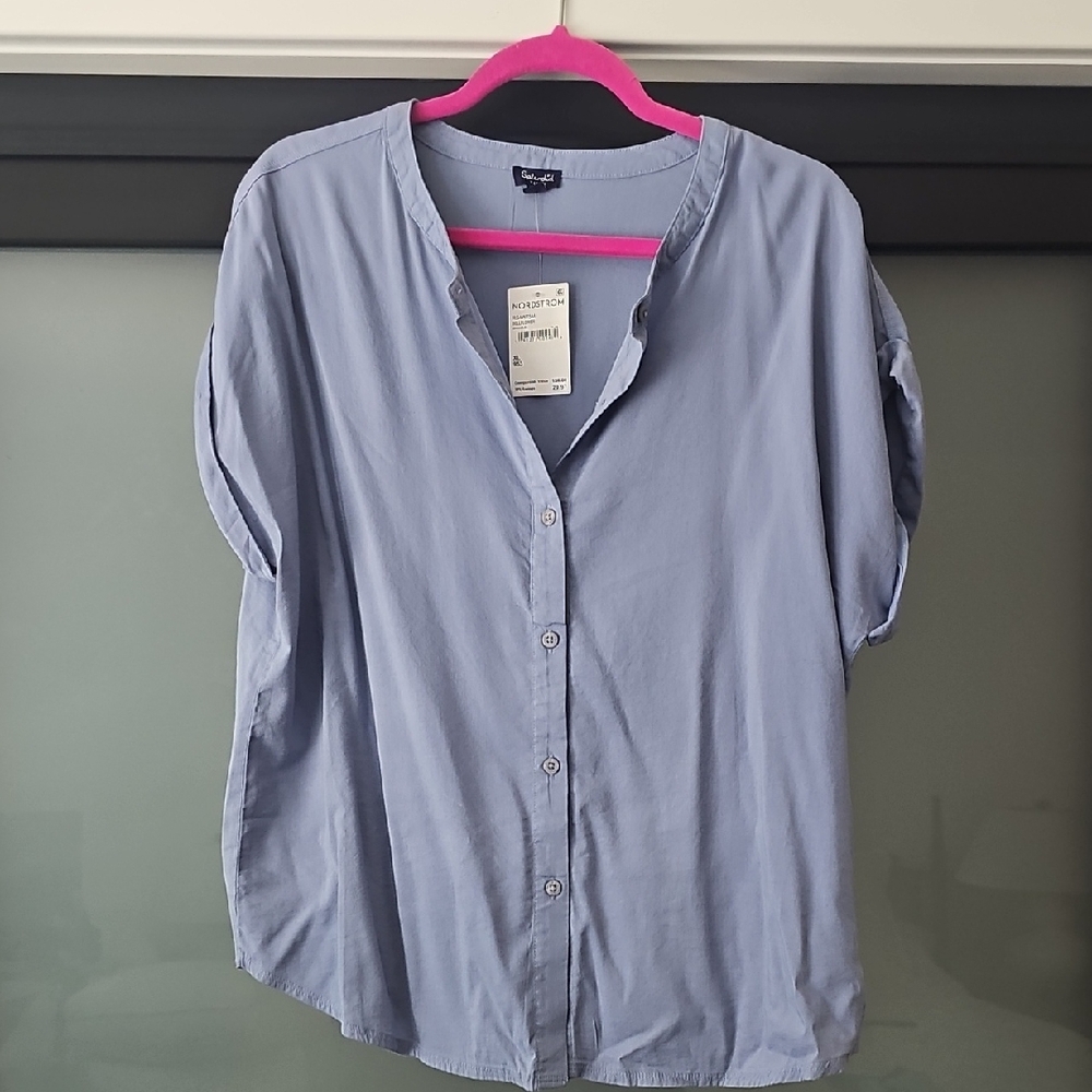 Splendid Light Blue Button-Down Shirt